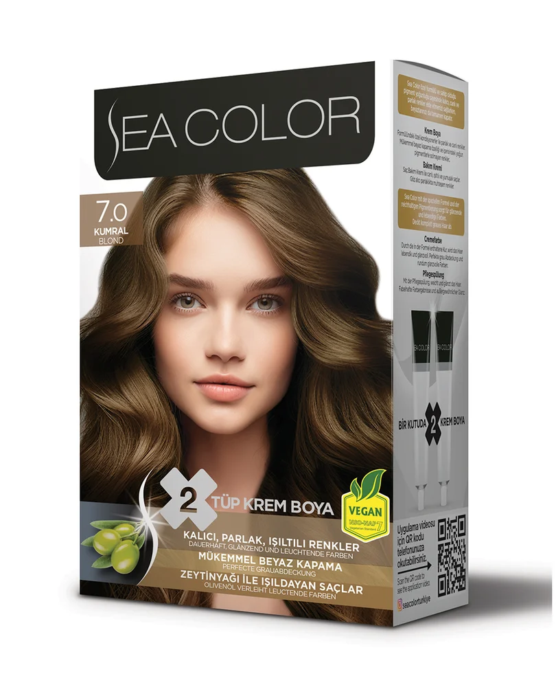 Sea Color Set Saç Boyası 7.0 KUMRAL