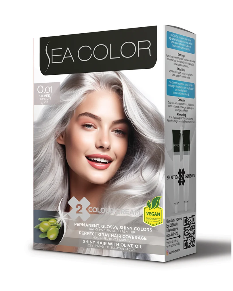 Sea Color Set Saç Boyası 0.01 FÜME GRİ