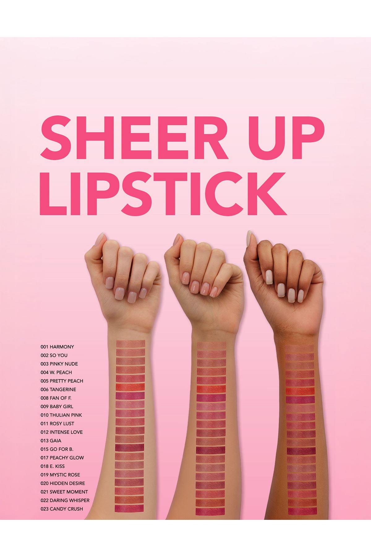 Flormar Sheer Up Yarı Transparan & Parlak Bitişli Nemlendirici Ruj 022 Daring Whisper