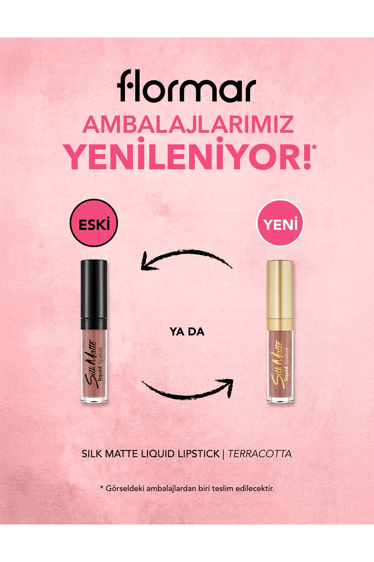 Flormar Silk Matte Yüksek Pigmentli & Mat Bitişli Nemlendirici Likit Ruj 012 Terracotta