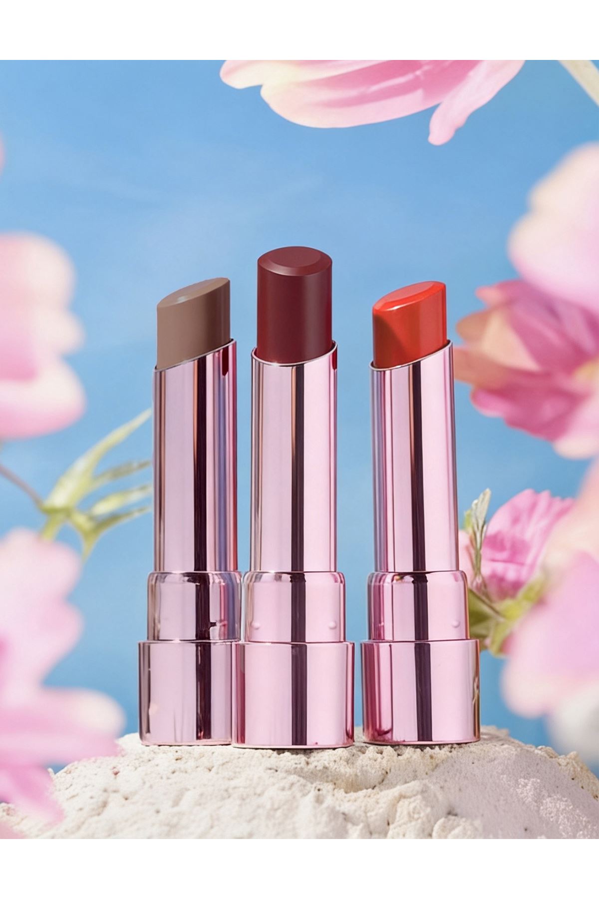 Flormar Sheer Up Sweet Escape Yarı Transparan & Parlak Bitişli Nemlendirici Ruj 028 Clate Pdding