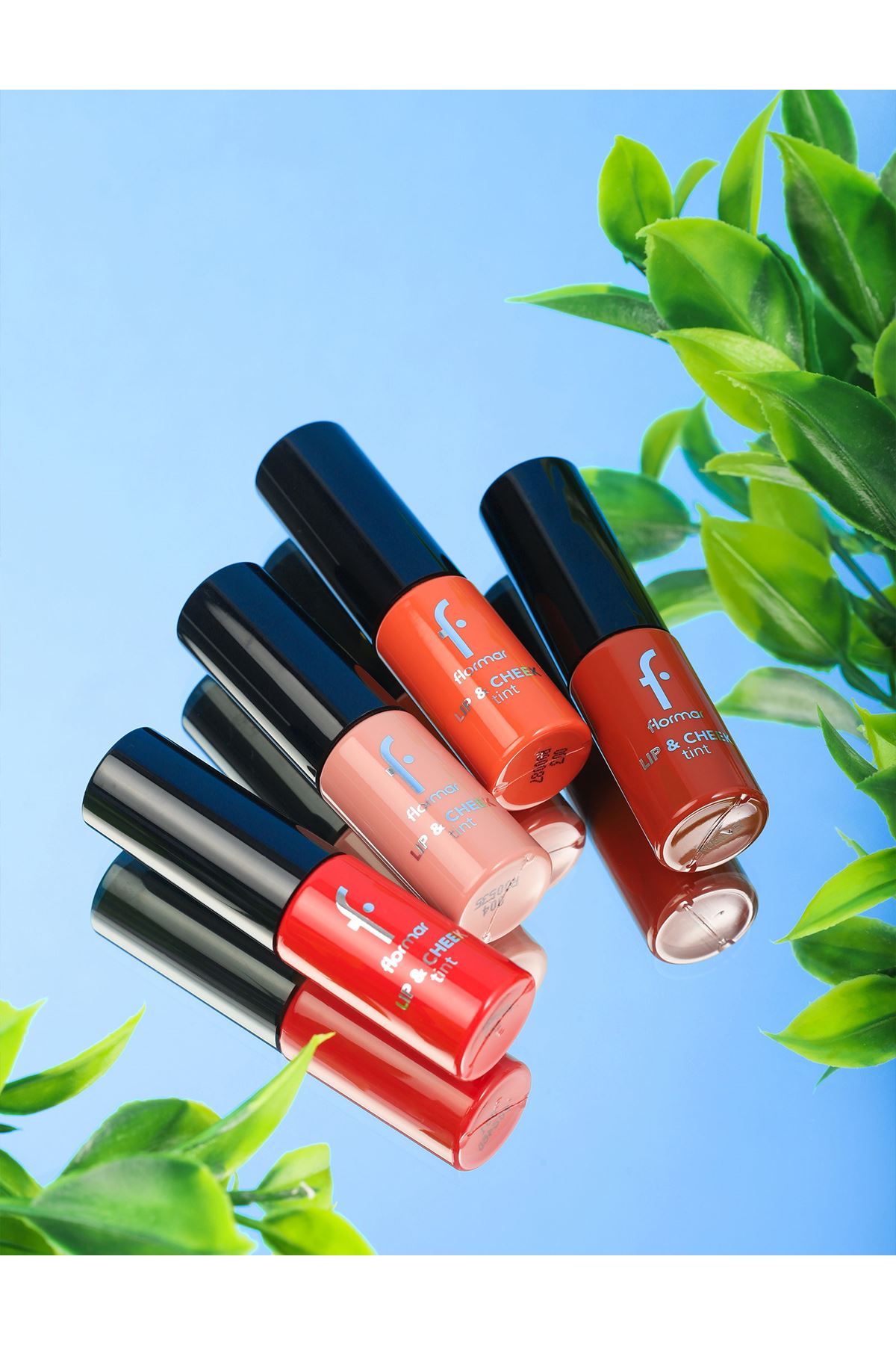 Flormar Lip & Cheek Tint Mat ve Kalıcı Su Bazlı Likit Dudak/Yanak Renklendiricisi 003 Apricot Marmalade