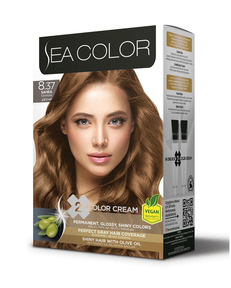 Sea Color Set Saç Boyası 8.37 SAHRA