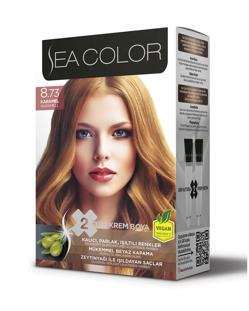 Sea Color Set Saç Boyası 8.73 KARAMEL