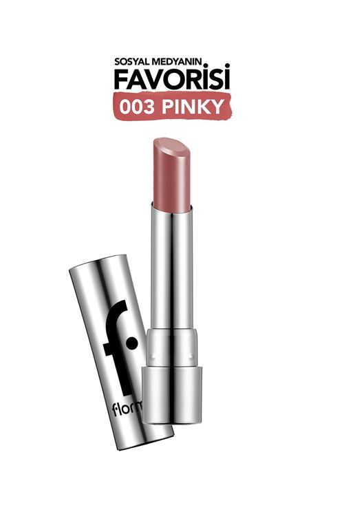 Flormar Sheer Up Yarı Transparan & Parlak Bitişli Nemlendirici Ruj 003 Pinky Nude