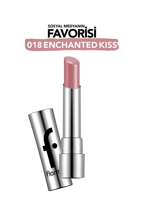 Flormar Sheer Up Yarı Transparan & Parlak Bitişli Nemlendirici Ruj 018 Enchanted Kiss