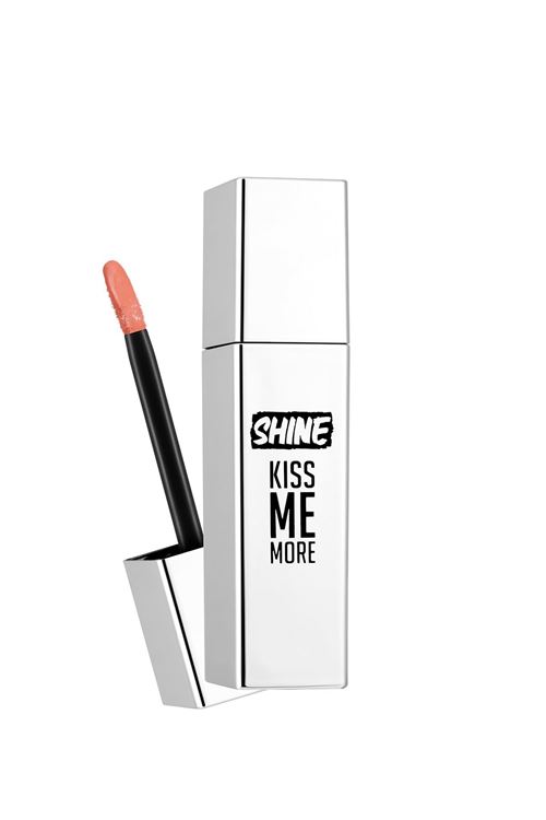 Flormar Shine Kiss Me More Uzun Süre Kalıcı & Parlak Bitişli Likit Ruj 002 Apricot Marmalade
