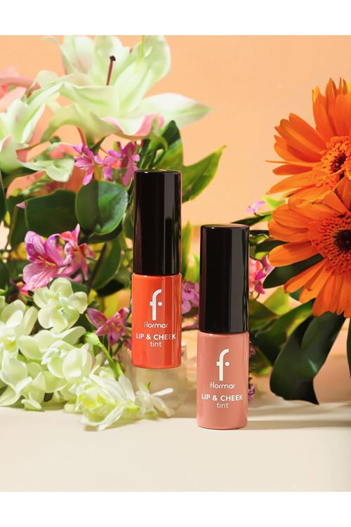 Flormar Lip & Cheek Tint Mat ve Kalıcı Su Bazlı Likit Dudak/Yanak Renklendiricisi 002 Kiss Lip&Cheek