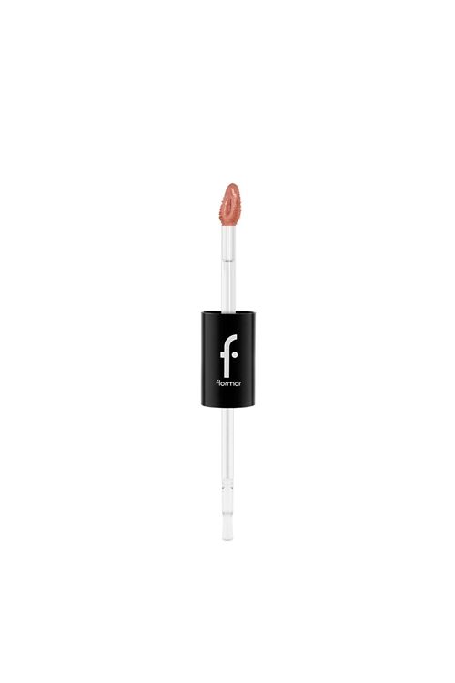 Flormar Duoglam Yüksek Pigmentli Kremsi Likit Ruj & Ultra Kalıcı Dudak Parlatıcısı 004 Perfect Touch
