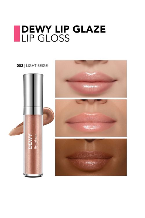 Flormar Dewy Lip Glaze Parlak & Dolgun Görünüm Veren Yapışmayan Dudak Parlatıcısı 009 Vibrant Red