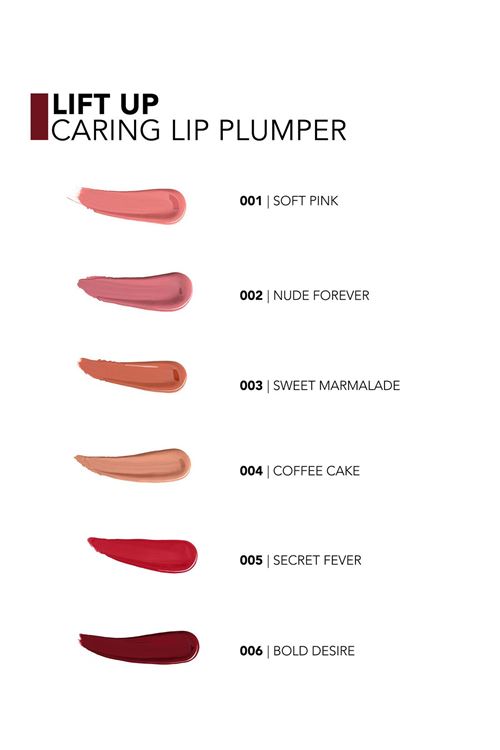 Flormar Lift Up Dolgun Görünüm Veren & Hyaluronik Asit Etkili Dudak Parlatıcısı 006 Bold Desire