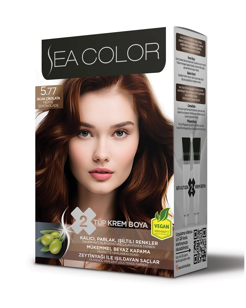 Sea Color Set Saç Boyası 5.77 SICAK ÇİKOLATA