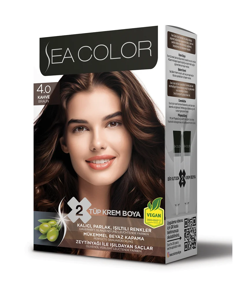 Sea Color Set Saç Boyası 4.0 KAHVE